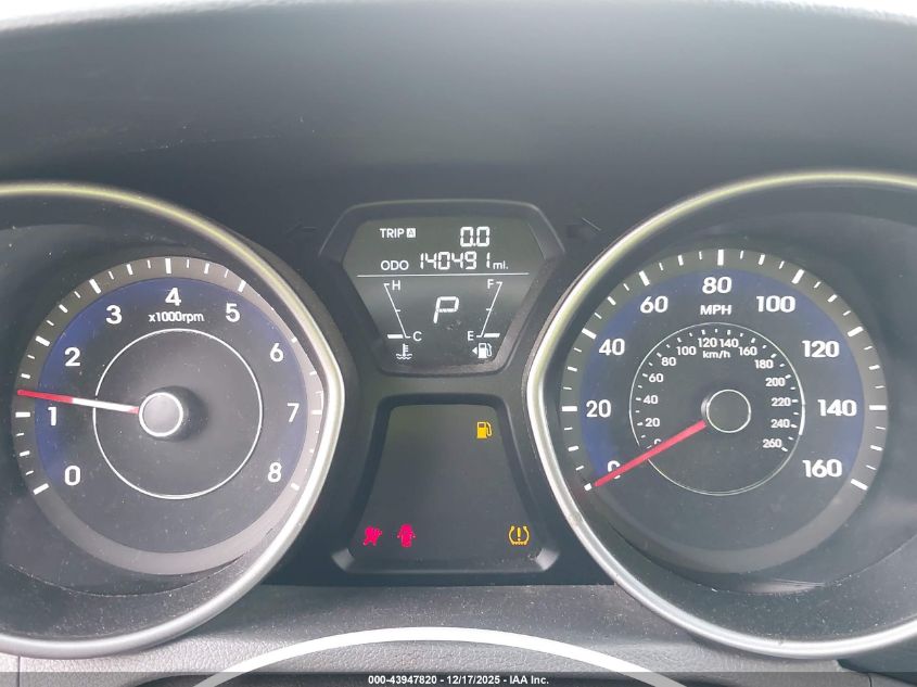 2011 Hyundai Elantra Limited VIN: 5NPDH4AE2BH037553 Lot: 43947820