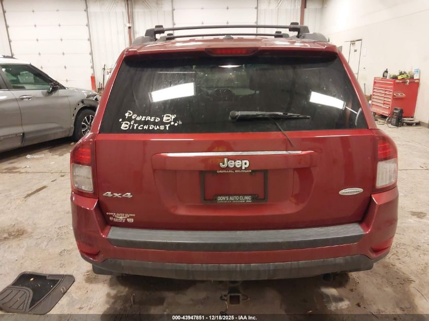 2016 Jeep Compass Latitude VIN: 1C4NJDEBXGD781097 Lot: 43947851