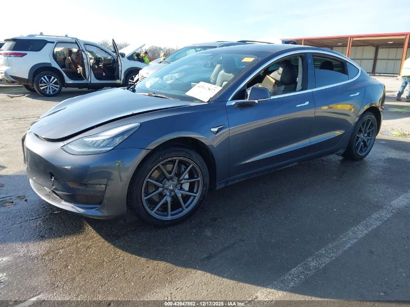 2020 Tesla Model 3 Long Range Dual Motor All-Wheel Drive VIN: 5YJ3E1EB2LF774853 Lot: 43947852