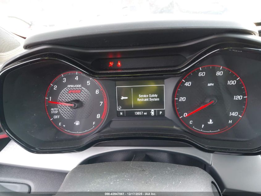 2025 Chevrolet Trax Fwd 1Rs VIN: KL77LGEP5SC164296 Lot: 43947861