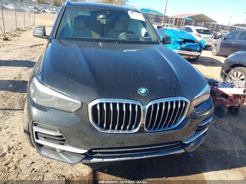 2022 BMW X5 xDrive40I VIN: 5UXCR6C07N9K77733 Lot: 43947870