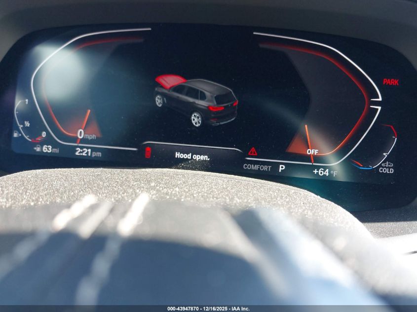 2022 BMW X5 xDrive40I VIN: 5UXCR6C07N9K77733 Lot: 43947870