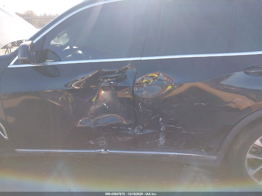 2022 BMW X5 xDrive40I VIN: 5UXCR6C07N9K77733 Lot: 43947870