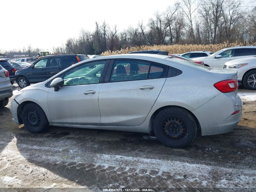 2017 Chevrolet Cruze Ls Auto VIN: 1G1BC5SM5H7271452 Lot: 43947873