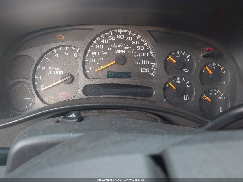 2003 Chevrolet Tahoe Lt VIN: 1GNEK13ZX3J286736 Lot: 43947877