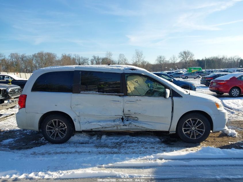 2017 Dodge Grand Caravan Sxt VIN: 2C4RDGCG0HR818522 Lot: 43947886