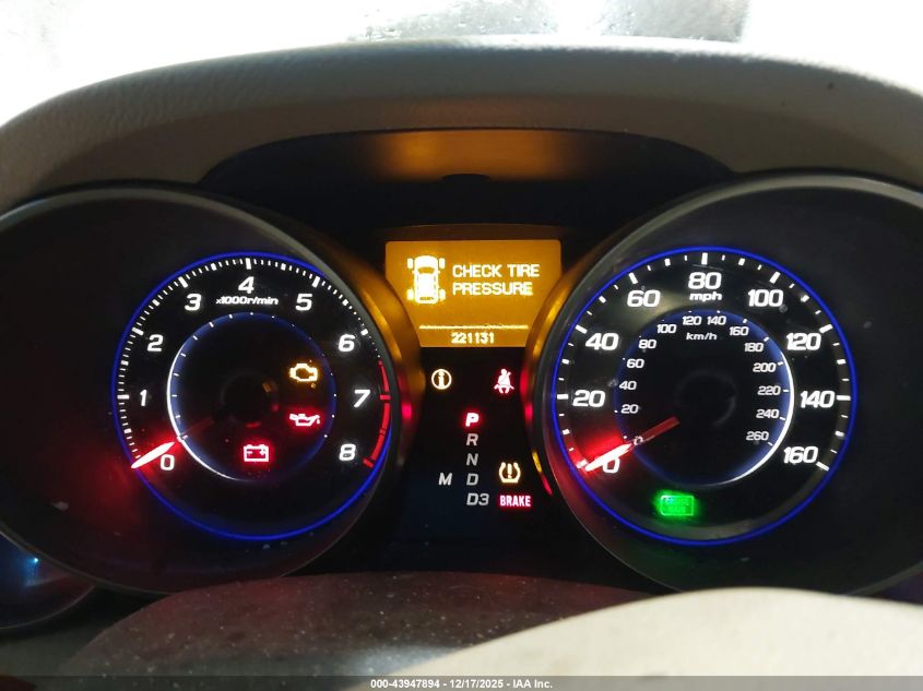 2009 Acura Mdx VIN: 2HNYD28219H500292 Lot: 43947894