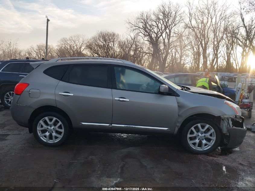 2013 Nissan Rogue Sv W/Sl Pkg VIN: JN8AS5MV0DW621943 Lot: 43947905