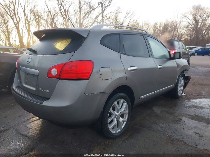2013 Nissan Rogue Sv W/Sl Pkg VIN: JN8AS5MV0DW621943 Lot: 43947905