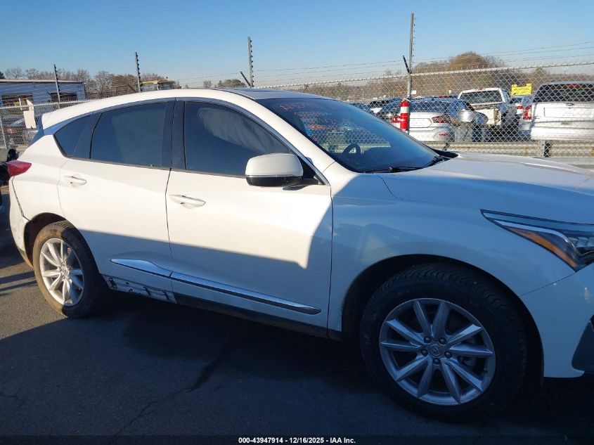 2020 Acura Rdx Standard VIN: 5J8TC1H37LL018198 Lot: 43947914
