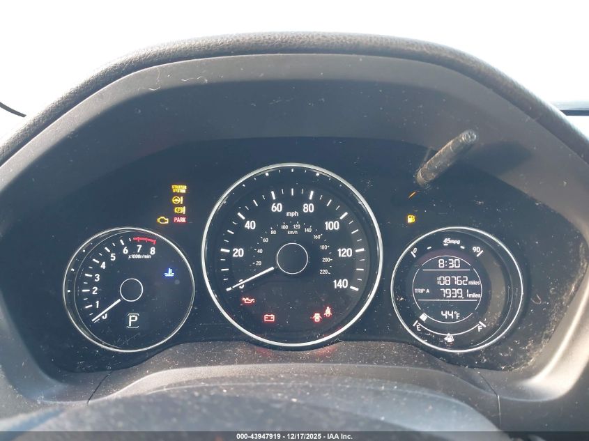 2018 Honda Hr-V Ex VIN: 3CZRU5H53JM707093 Lot: 43947919