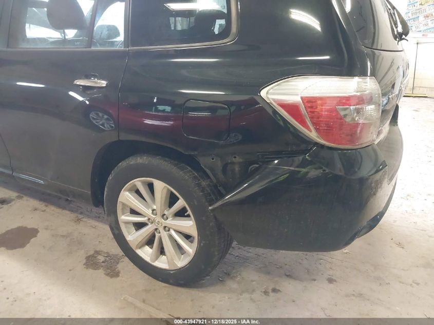 2008 Toyota Highlander Hybrid VIN: JTEEW41A382022525 Lot: 43947921