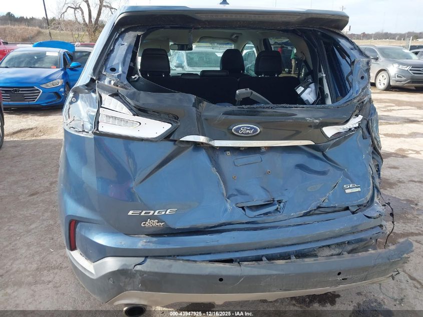 2019 Ford Edge Sel VIN: 2FMPK3J97KBB96538 Lot: 43947925