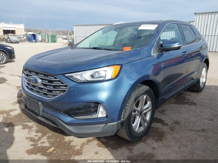 Vin: 2fmpk3j97kbd96538, lot: 44443567, ford edge sel 20192