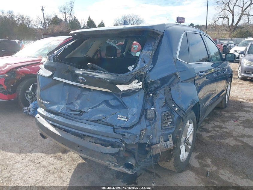 Vin: 2fmpk3j97kbd96538, lot: 44443567, ford edge sel 20194