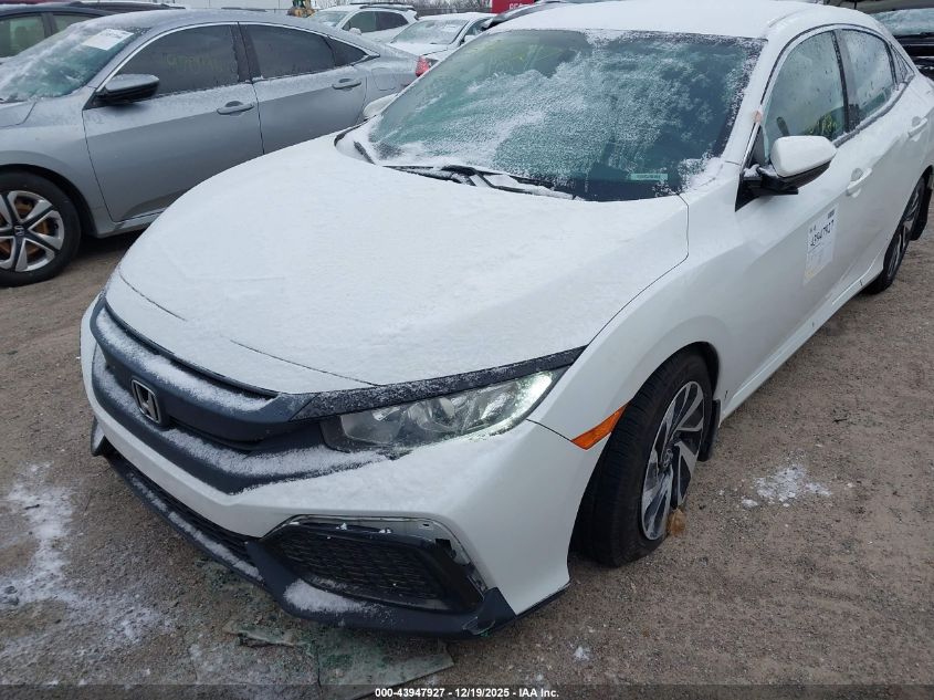2017 Honda Civic Lx VIN: SHHFK7H21HU206975 Lot: 43947927