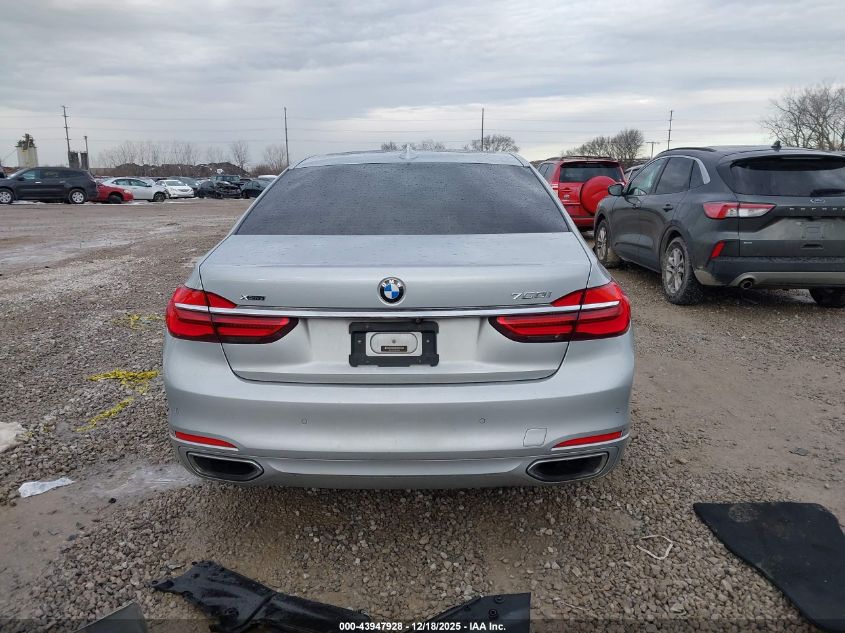 2016 BMW 750I xDrive VIN: WBA7F2C51GG420428 Lot: 43947928