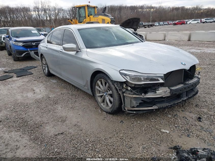 2016 BMW 750I xDrive VIN: WBA7F2C51GG420428 Lot: 43947928