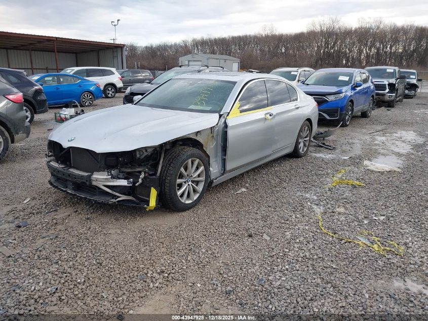 2016 BMW 750I xDrive VIN: WBA7F2C51GG420428 Lot: 43947928