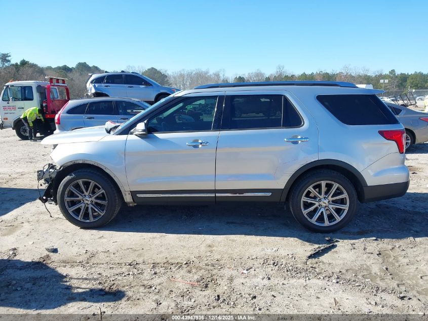 2017 Ford Explorer Limited VIN: 1FM5K7FH9HGE40836 Lot: 43947936