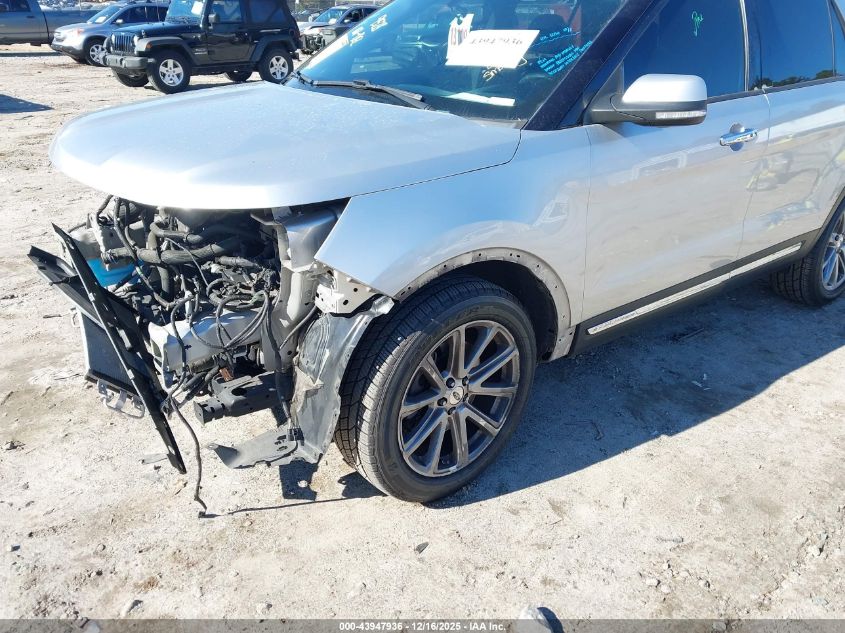 2017 Ford Explorer Limited VIN: 1FM5K7FH9HGE40836 Lot: 43947936