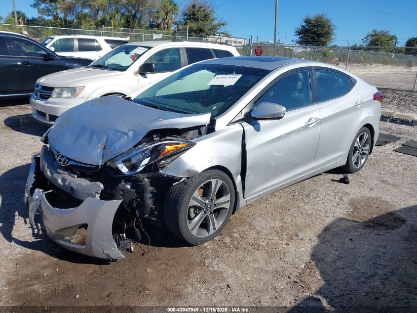 2015 Hyundai Elantra Sport VIN: KMHDH4AHXFU342526 Lot: 43947949