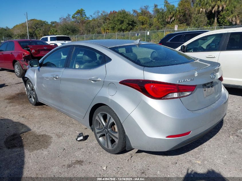 2015 Hyundai Elantra Sport VIN: KMHDH4AHXFU342526 Lot: 43947949