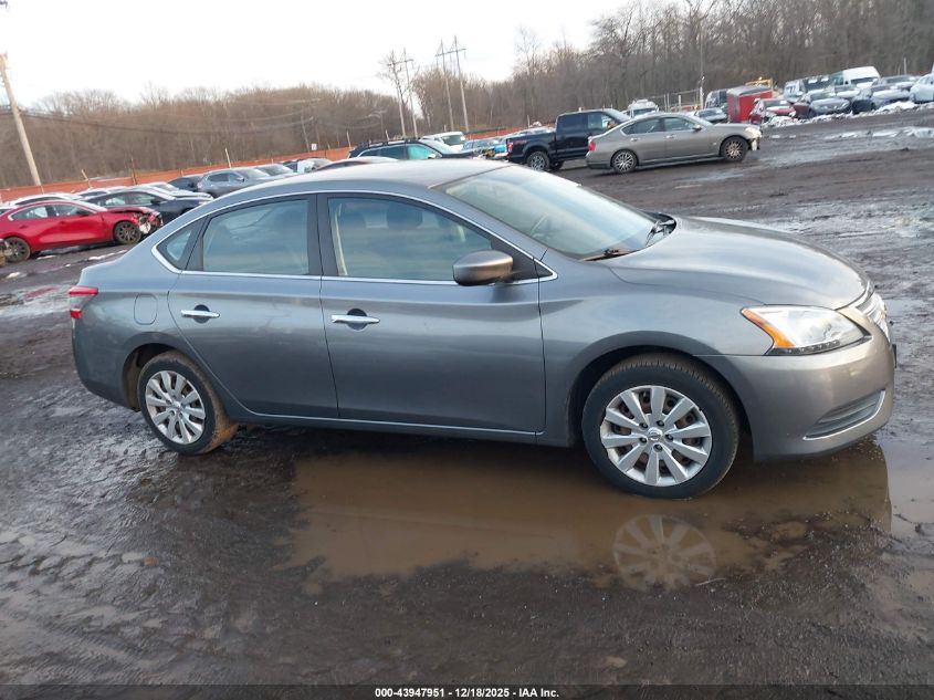 2015 Nissan Sentra S VIN: 3N1AB7AP9FY285026 Lot: 43947951