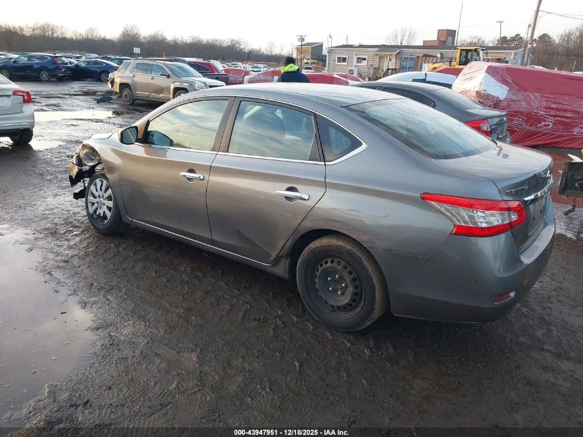 2015 Nissan Sentra S VIN: 3N1AB7AP9FY285026 Lot: 43947951