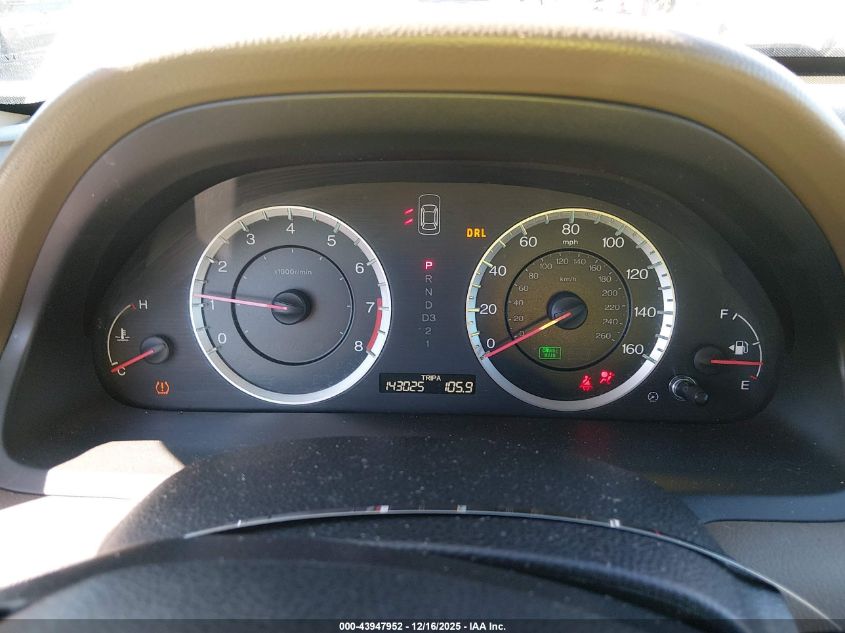 2010 Honda Accord 3.5 Ex-L VIN: 1HGCP3F87AA029726 Lot: 43947952