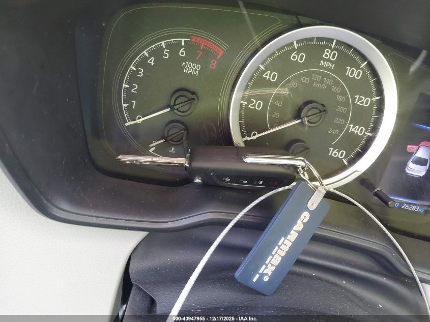 2022 Toyota Corolla Le VIN: JTDEPMAE7N3016379 Lot: 43947955