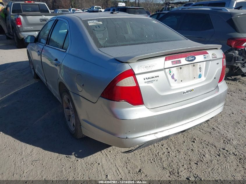 2012 Ford Fusion Se VIN: 3FAHP0HA1CR428519 Lot: 43947961