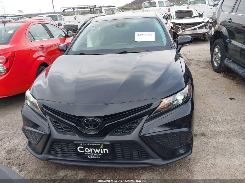 2022 Toyota Camry Se Nightshade Special Awd VIN: 4T1T11BK2NU056242 Lot: 43947964