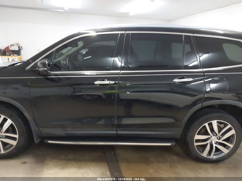 2017 Honda Pilot Elite VIN: 5FNYF6H08HB047640 Lot: 43947975