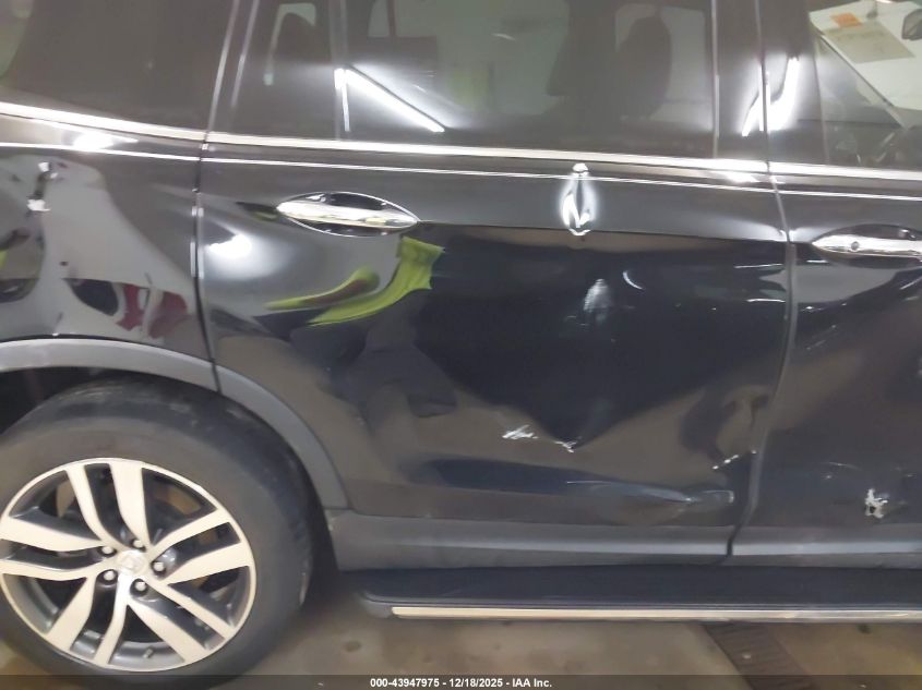 2017 Honda Pilot Elite VIN: 5FNYF6H08HB047640 Lot: 43947975