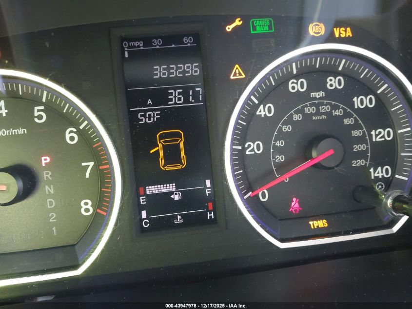 2009 Honda Cr-V Ex-L VIN: JHLRE487X9C019199 Lot: 43947978