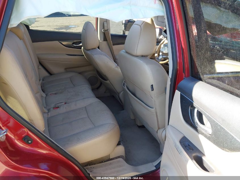 2014 Nissan Rogue Sl VIN: 5N1AT2MV0EC827690 Lot: 43947980