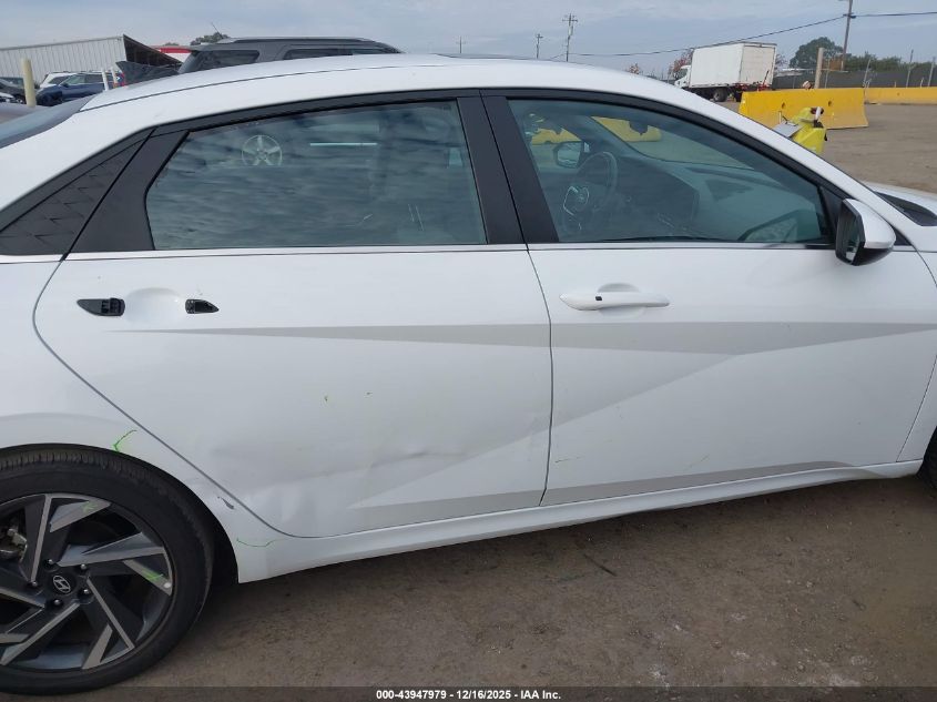 2024 Hyundai Elantra Sel VIN: KMHLS4DG3RU692634 Lot: 43947979