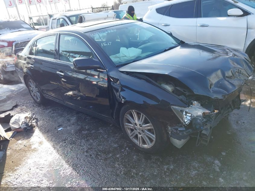 2010 Toyota Avalon Limited VIN: 4T1BK3DB8AU357206 Lot: 43947982