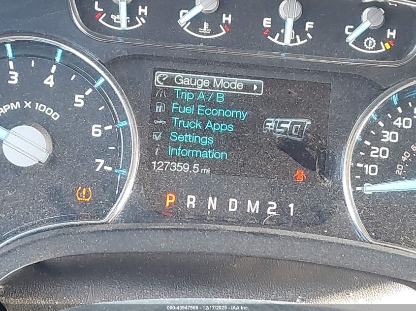 2012 Ford F-150 Lariat VIN: 1FTFW1ET4CFA10825 Lot: 43947986