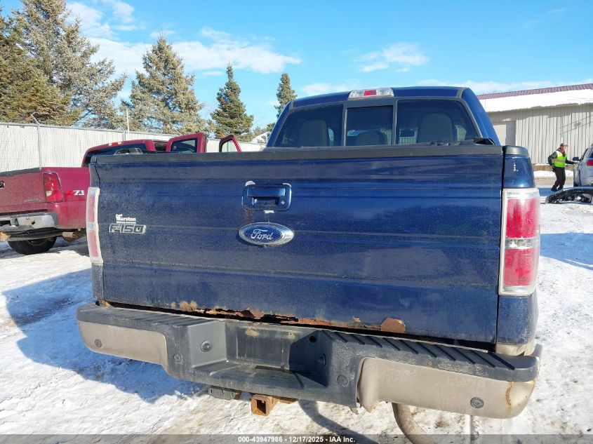 2012 Ford F-150 Lariat VIN: 1FTFW1ET4CFA10825 Lot: 43947986