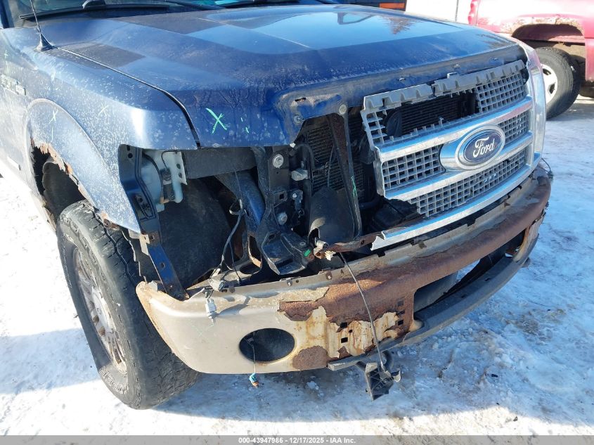 2012 Ford F-150 Lariat VIN: 1FTFW1ET4CFA10825 Lot: 43947986