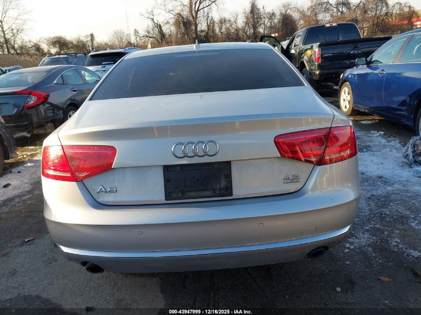 2011 Audi A8 4.2 VIN: WAUAVAFD8BN020277 Lot: 43947999
