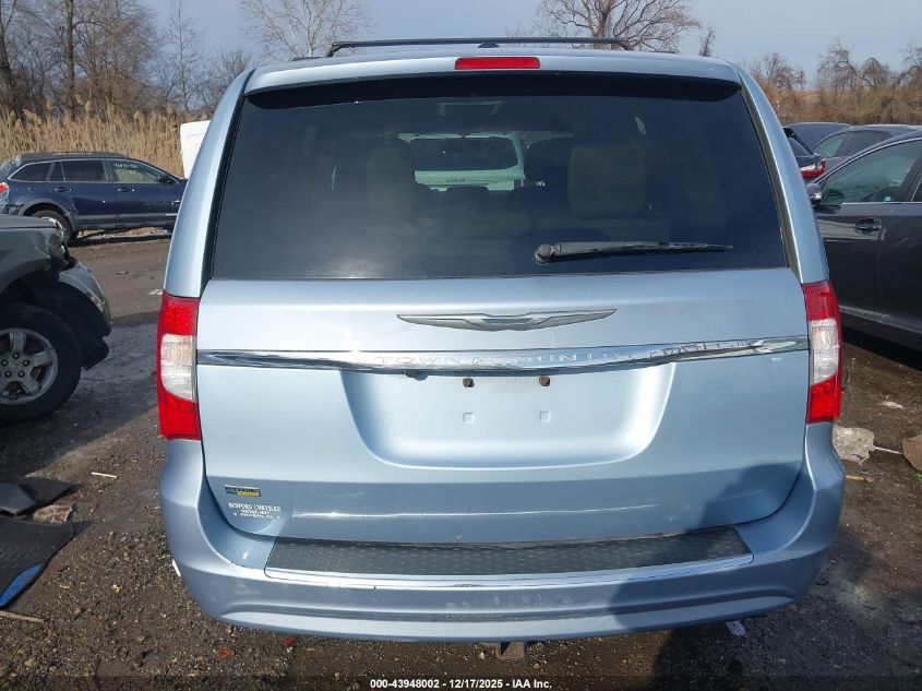 2013 Chrysler Town & Country Touring VIN: 2C4RC1BG0DR792838 Lot: 43948002