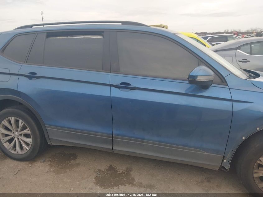 2019 Volkswagen Tiguan 2.0T S VIN: 3VV1B7AX8KM126076 Lot: 43948005