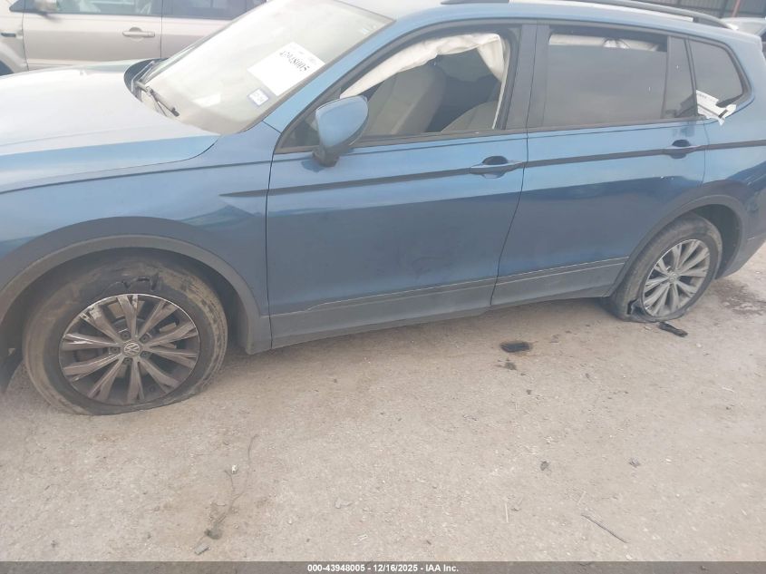 2019 Volkswagen Tiguan 2.0T S VIN: 3VV1B7AX8KM126076 Lot: 43948005