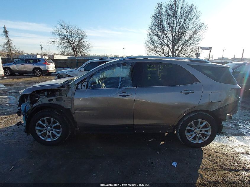 2018 Chevrolet Equinox Lt VIN: 3GNAXJEVXJL105277 Lot: 43948007