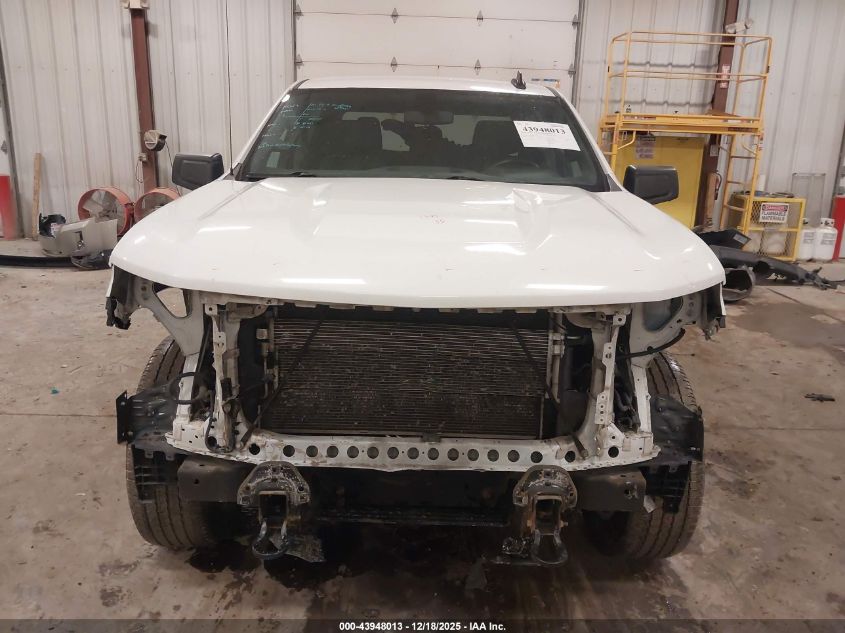 2021 Chevrolet Silverado 1500 4Wd Short Bed Wt VIN: 3GCUYAEF0MG336858 Lot: 43948013