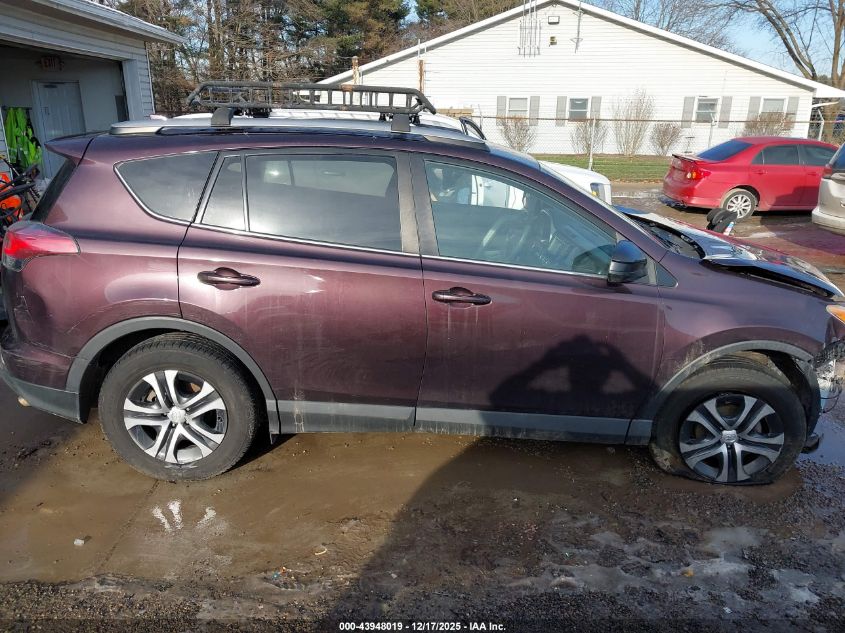 2018 Toyota Rav4 Le VIN: 2T3BFREV0JW805252 Lot: 43948019
