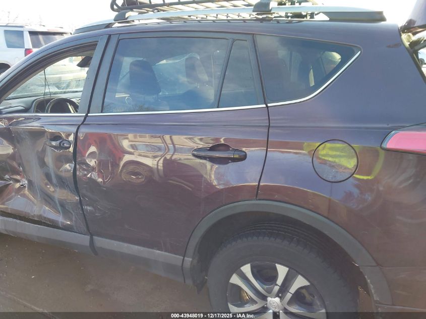 2018 Toyota Rav4 Le VIN: 2T3BFREV0JW805252 Lot: 43948019